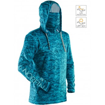 Джемпер NORFIN SUN PRO MARLIN HOODIE GREEN р.L