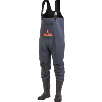 Полукомбинезон забродный NORFIN SHADOW NEOPRENE BOOTFOOT р.43-M-S с сапогами Полукомбинезон забродный NORFIN SHADOW NEOPRENE BOOTFOOT р.43-M-S с сапогами